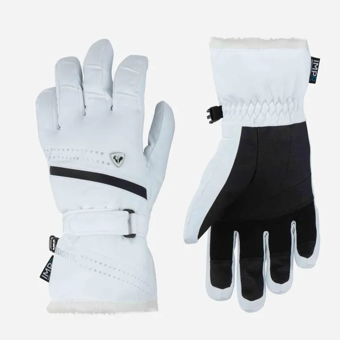 Women Women039s Nova Waterproof Ski Gloves White100 Rossignol Gloves