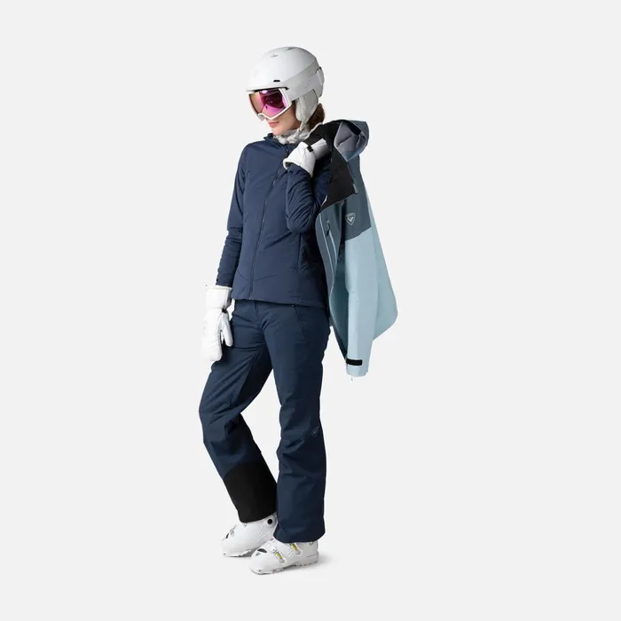 Women Women039s Opside Hooded Jacket Darknavy715 Rossignol Softshell and Lightweight Jackets