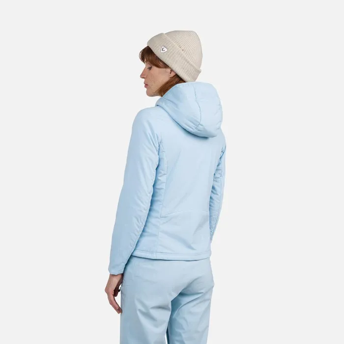 Women Women039s Opside Hooded Jacket Glacier Rossignol Softshell and Lightweight Jackets