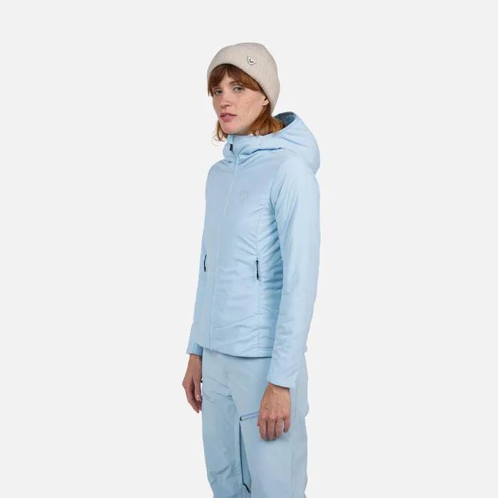 Women Women039s Opside Hooded Jacket Glacier Rossignol Softshell and Lightweight Jackets