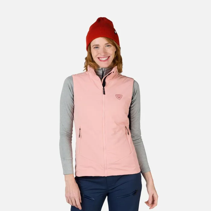 Women Women039s Opside Vest Pastelpink Rossignol Softshell and Lightweight Jackets
