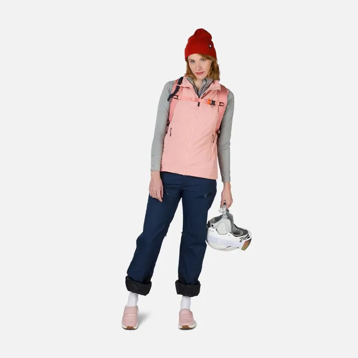 Women Women039s Opside Vest Pastelpink Rossignol Softshell and Lightweight Jackets
