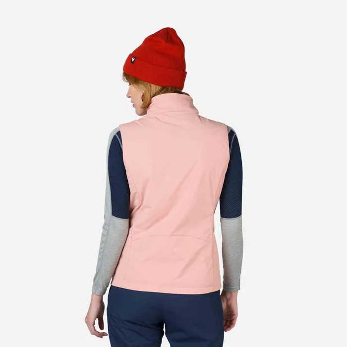 Women Women039s Opside Vest Pastelpink Rossignol Softshell and Lightweight Jackets
