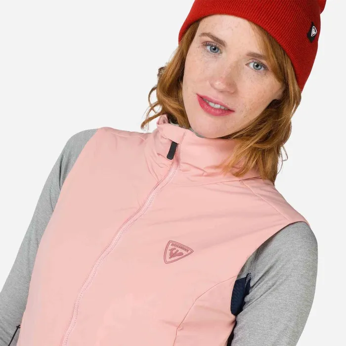 Women Women039s Opside Vest Pastelpink Rossignol Softshell and Lightweight Jackets