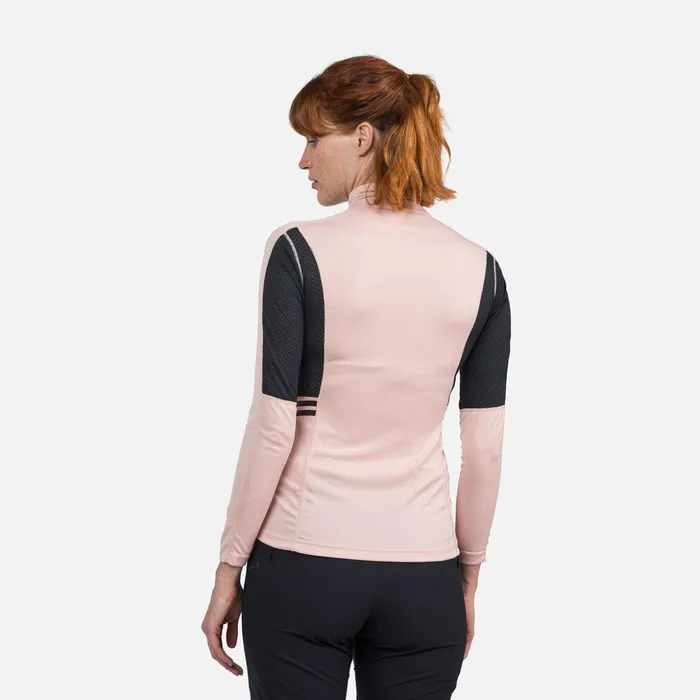 Women Women039s Poursuite HalfZip Baselayer Top Powderpink337 Rossignol Baselayers