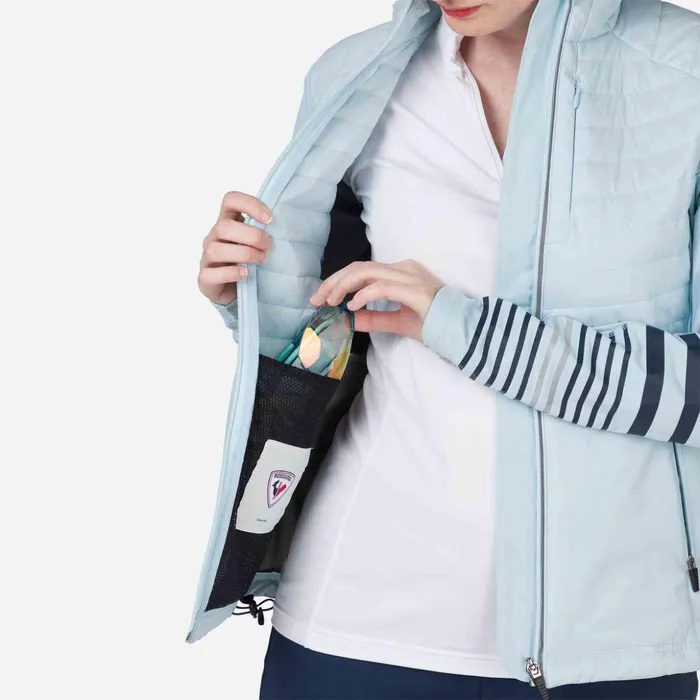Women Women039s Poursuite Warm Jacket Glacier Rossignol Softshell and Lightweight Jackets
