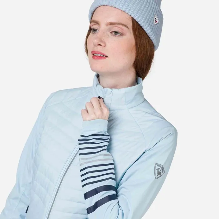 Women Women039s Poursuite Warm Jacket Glacier Rossignol Softshell and Lightweight Jackets