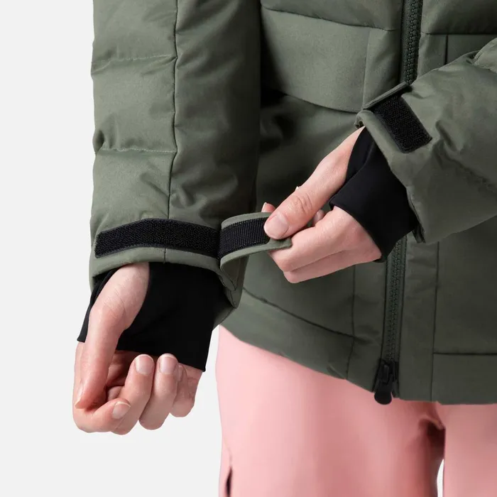 Women Women039s Puffy Ski Parka Ebonygreen Rossignol Ski and Snowboard Jackets