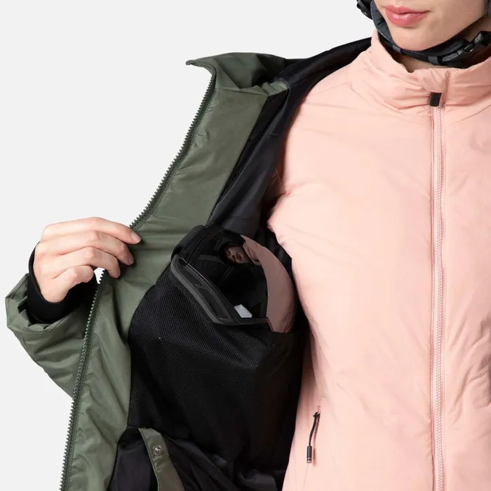 Women Women039s Puffy Ski Parka Ebonygreen Rossignol Ski and Snowboard Jackets