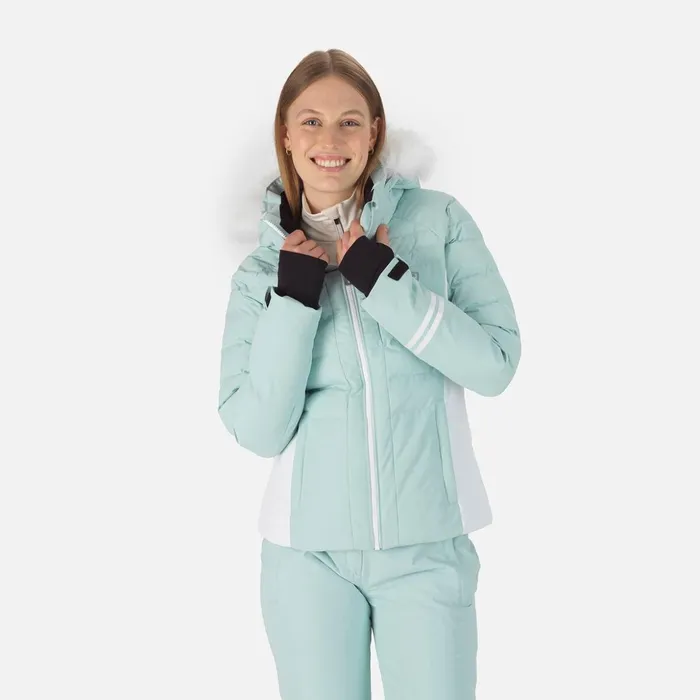 Women Women039s Rapide Ski Jacket Aqua750 Rossignol Ski and Snowboard Jackets