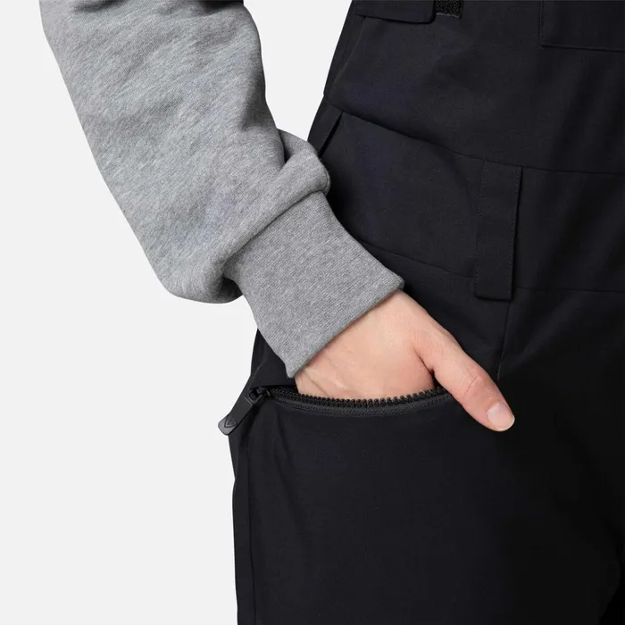 Women Women039s Relaxed Bib Ski Pants Black200 Rossignol Ski Pants