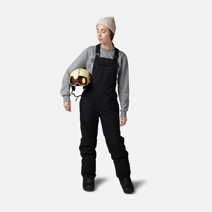 Women Women039s Relaxed Bib Ski Pants Black200 Rossignol Ski Pants