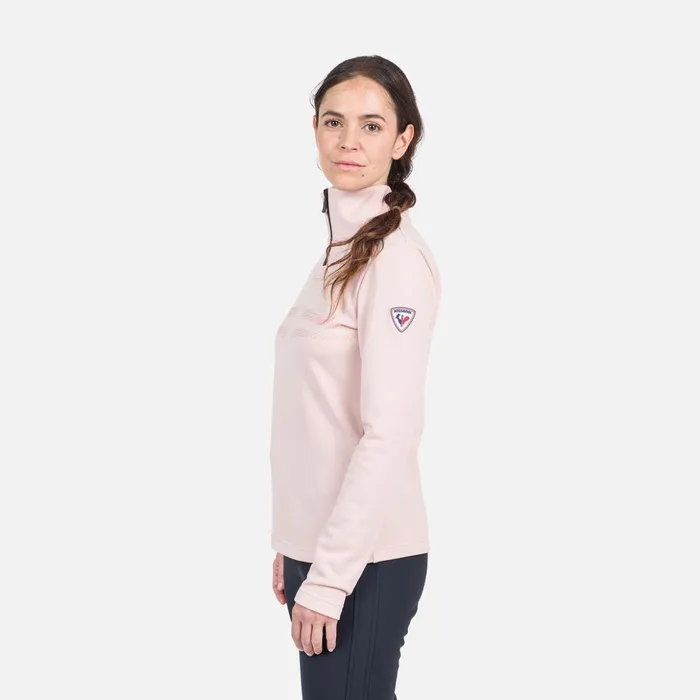 Women Women039s Resort HalfZip Top Powderpink337 Rossignol Baselayers