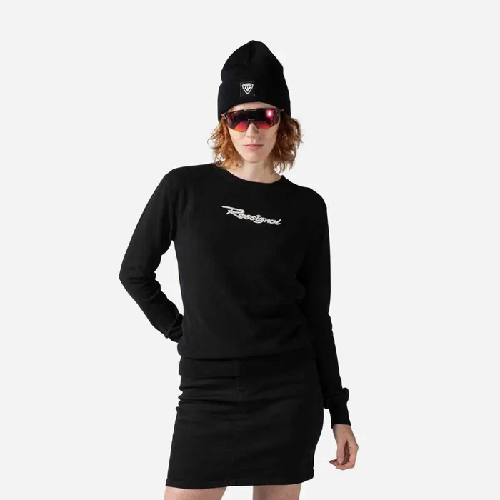 Women Women039s Signature Knit Sweater Black200 Rossignol Sweatshirts and Pullovers Women Women039s Signature Knit Sweater Black200 Rossignol Sweatshirts and Pullovers