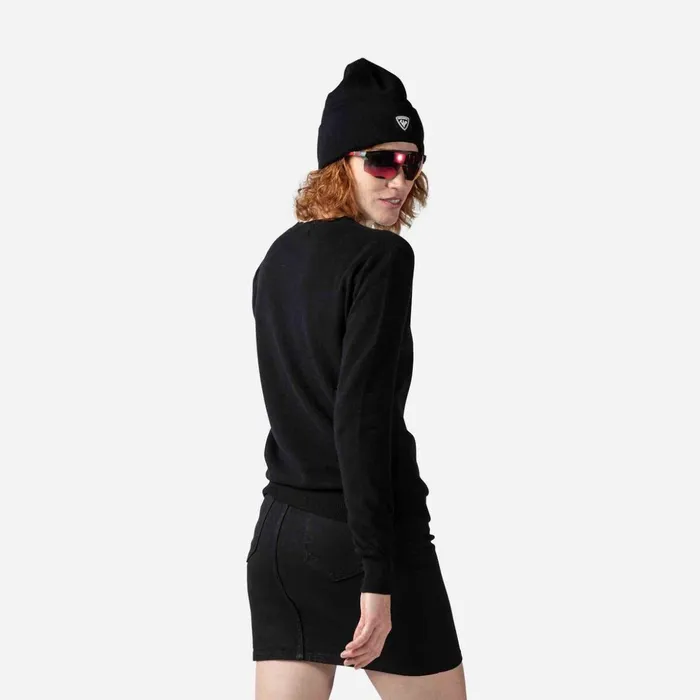 Women Women039s Signature Knit Sweater Black200 Rossignol Sweatshirts and Pullovers