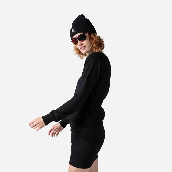 Women Women039s Signature Knit Sweater Black200 Rossignol Sweatshirts and Pullovers