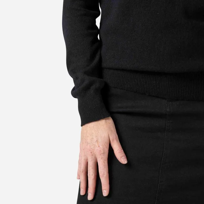 Women Women039s Signature Knit Sweater Black200 Rossignol Sweatshirts and Pullovers