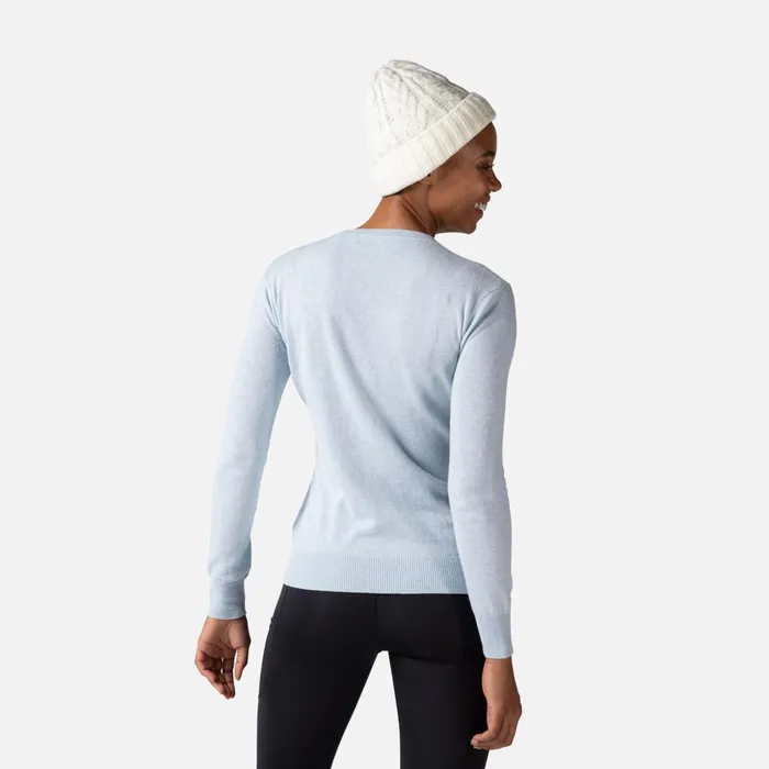 Women Women039s Signature Knit Sweater Glacier Rossignol Sweatshirts and Pullovers