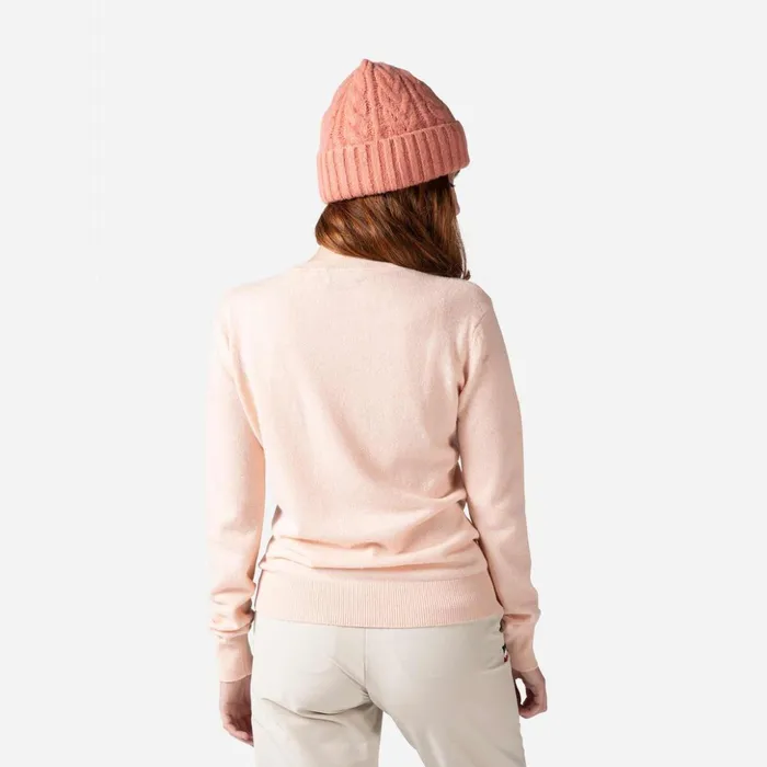 Women Women039s Signature Knit Sweater Powderpink337 Rossignol Sweatshirts and Pullovers