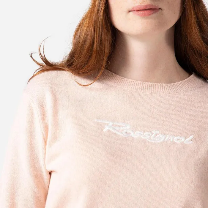 Women Women039s Signature Knit Sweater Powderpink337 Rossignol Sweatshirts and Pullovers