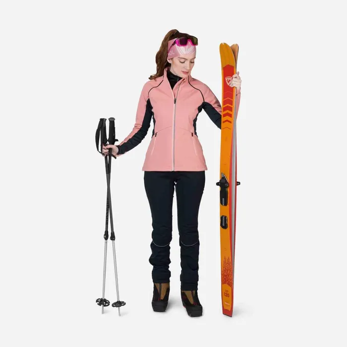 Women Women039s Softshell Jacket Cooperpink Rossignol Softshell and Lightweight Jackets