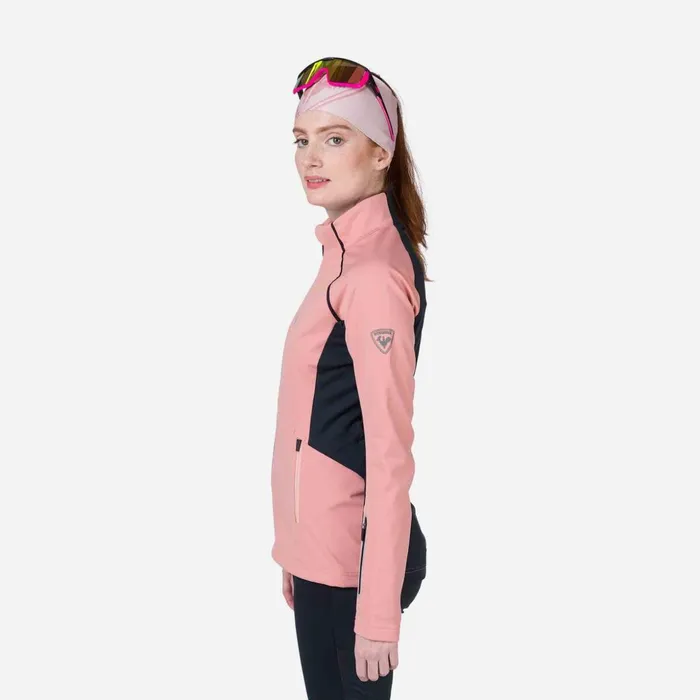 Women Women039s Softshell Jacket Cooperpink Rossignol Softshell and Lightweight Jackets