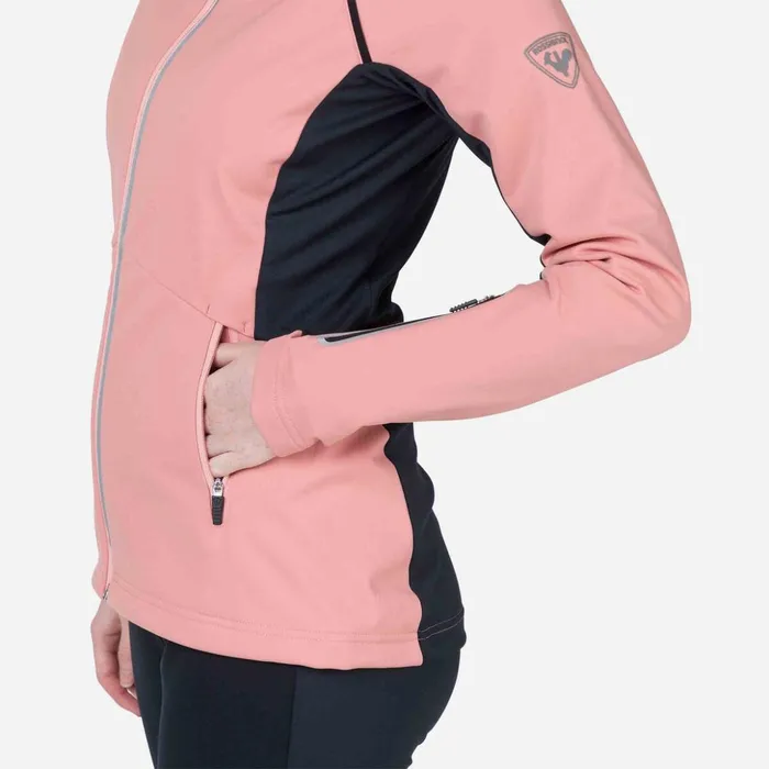 Women Women039s Softshell Jacket Cooperpink Rossignol Softshell and Lightweight Jackets