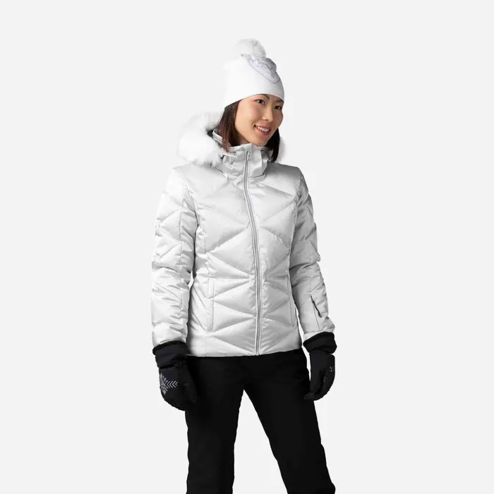 Women Women039s Staci Metallic Ski Jacket Silver290 Rossignol Ski and Snowboard Jackets Women Women039s Staci Metallic Ski Jacket Silver290 Rossignol Ski and Snowboard Jackets