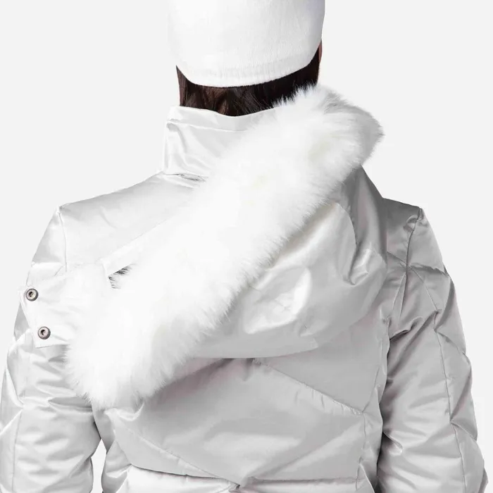 Women Women039s Staci Metallic Ski Jacket Silver290 Rossignol Ski and Snowboard Jackets