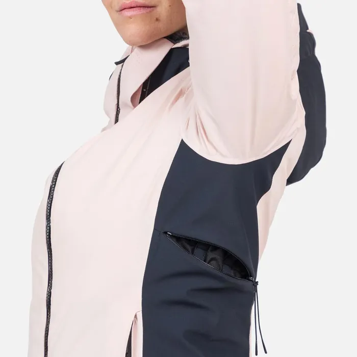 Women Women039s Strato Ski Jacket Powderpink337 Rossignol Ski and Snowboard Jackets