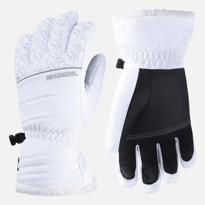 Women Women039s Temptation Waterproof Ski Gloves White100 Rossignol Gloves