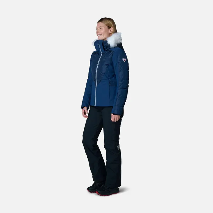 Women Women039s Victoire Hybrid Ski Jacket Darknavy715 Rossignol Ski and Snowboard Jackets