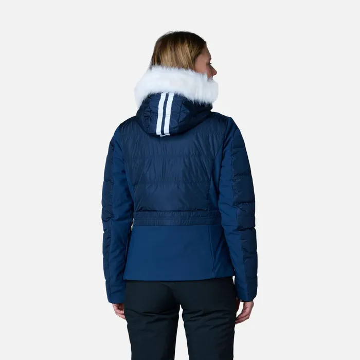 Women Women039s Victoire Hybrid Ski Jacket Darknavy715 Rossignol Ski and Snowboard Jackets