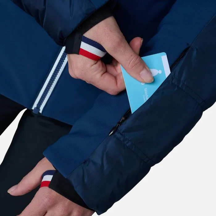 Women Women039s Victoire Hybrid Ski Jacket Darknavy715 Rossignol Ski and Snowboard Jackets