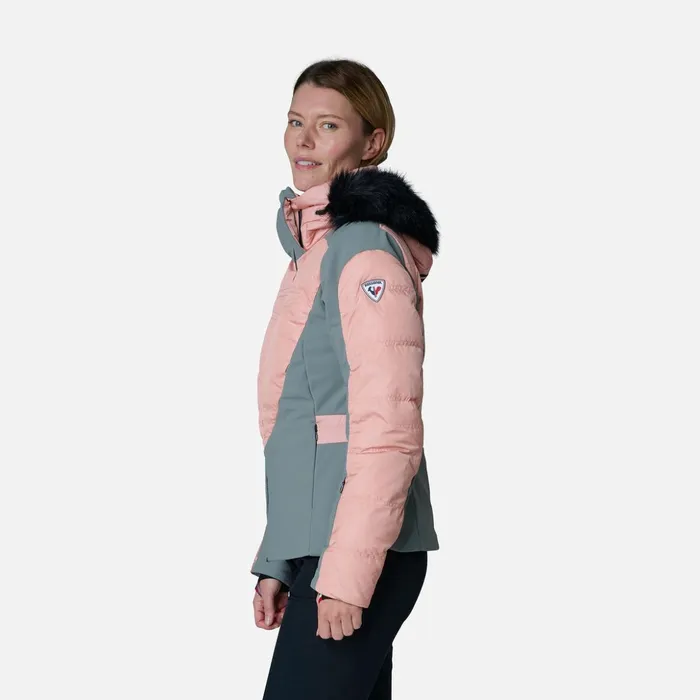 Women Women039s Victoire Hybrid Ski Jacket Pastelpink Rossignol Ski and Snowboard Jackets