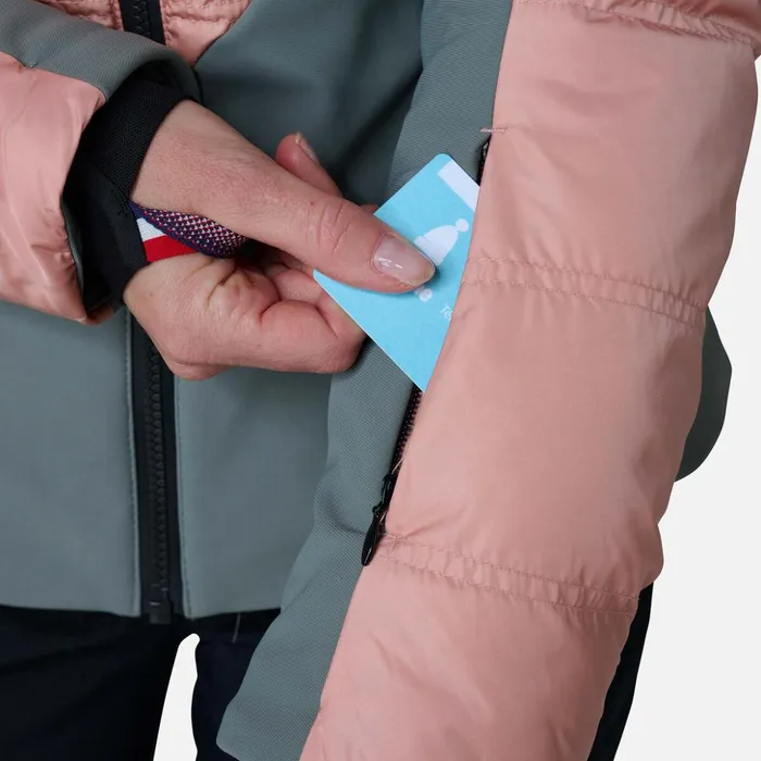 Women Women039s Victoire Hybrid Ski Jacket Pastelpink Rossignol Ski and Snowboard Jackets