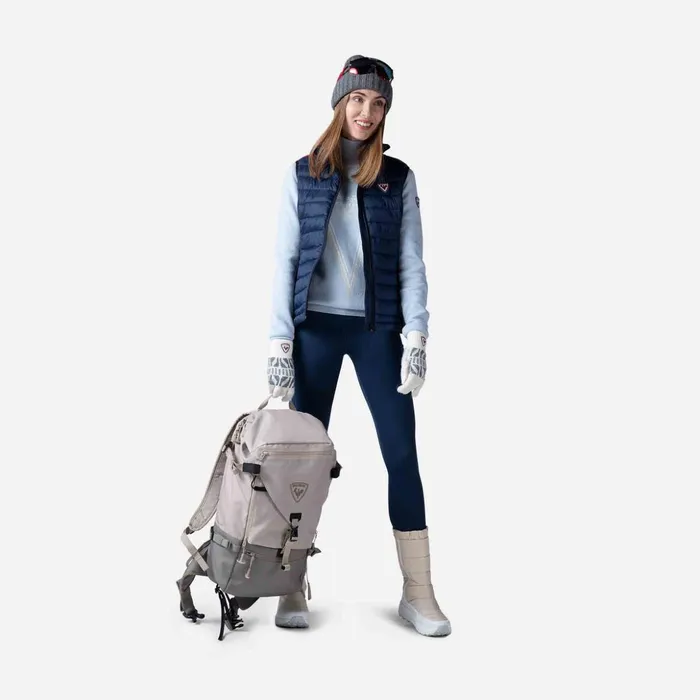 Women Women039s Victoire Turtleneck Knit Sweater Glacier Rossignol Sweatshirts and Pullovers