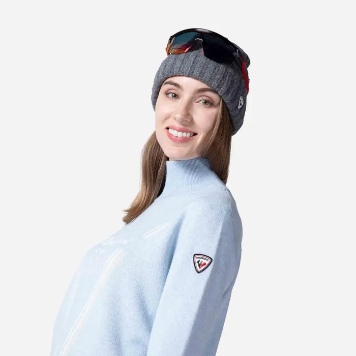 Women Women039s Victoire Turtleneck Knit Sweater Glacier Rossignol Sweatshirts and Pullovers
